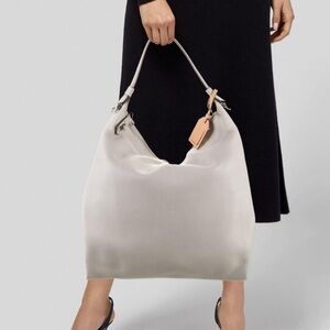 Reed Krakoff RDK Ivory Leather Hobo Bag
